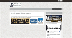 Desktop Screenshot of jackscagnettiagency.com